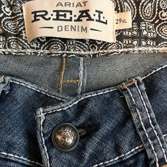 Ariat Women's Boot Cut Jeans 29XL - Picture 3 of 3